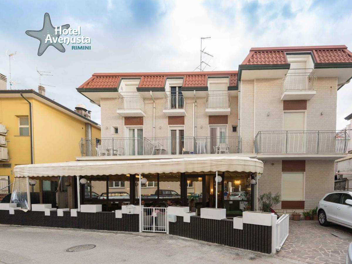 Hotel Avenusta Viserba Di Rimini Buitenkant foto